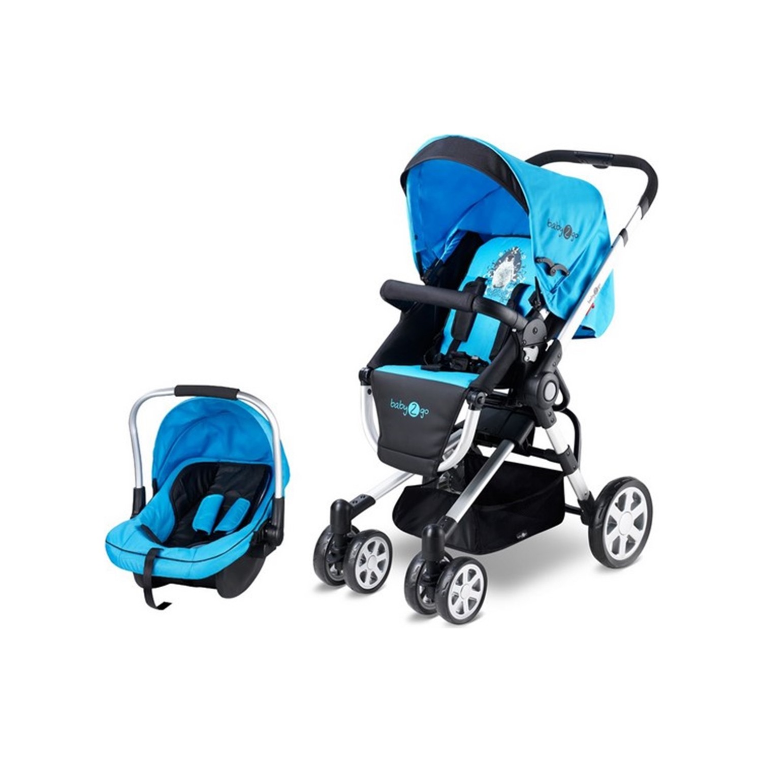 Baby2Go Jupiter Travel Sistem Bebek Arabası Mavi Fiyatı