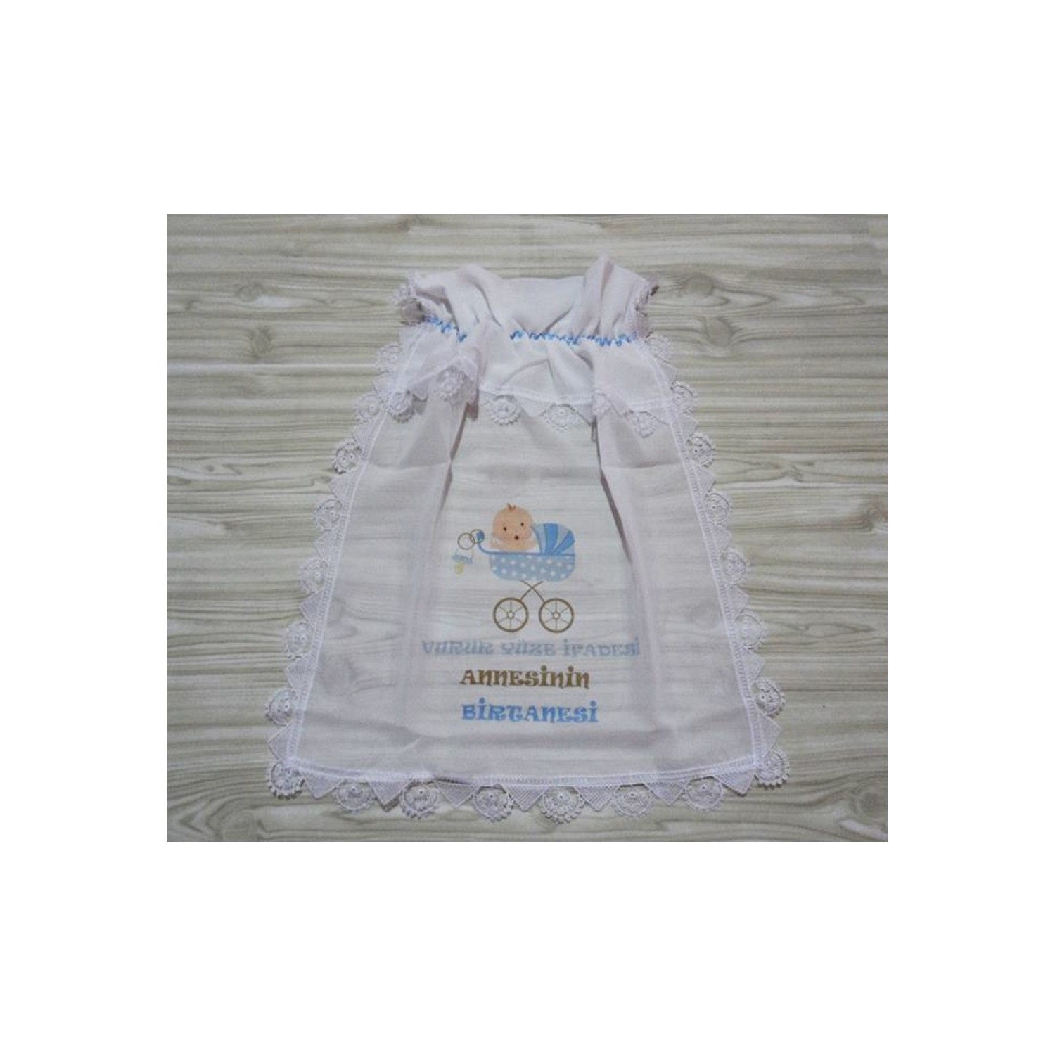 Layroni Desenli Ve Sade Bebek Yüz Örtüsü Fiyatı