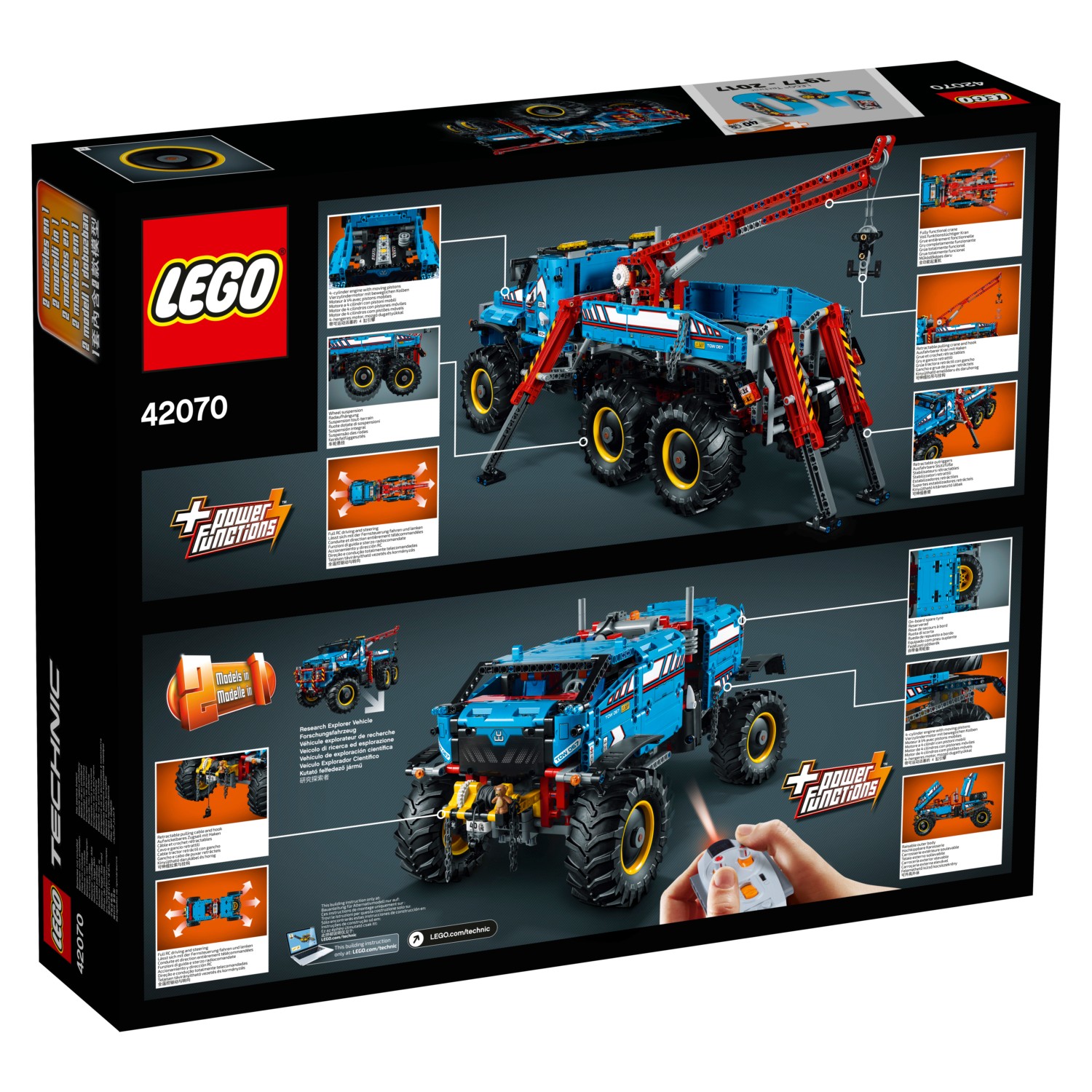 lego technic tow truck 42070