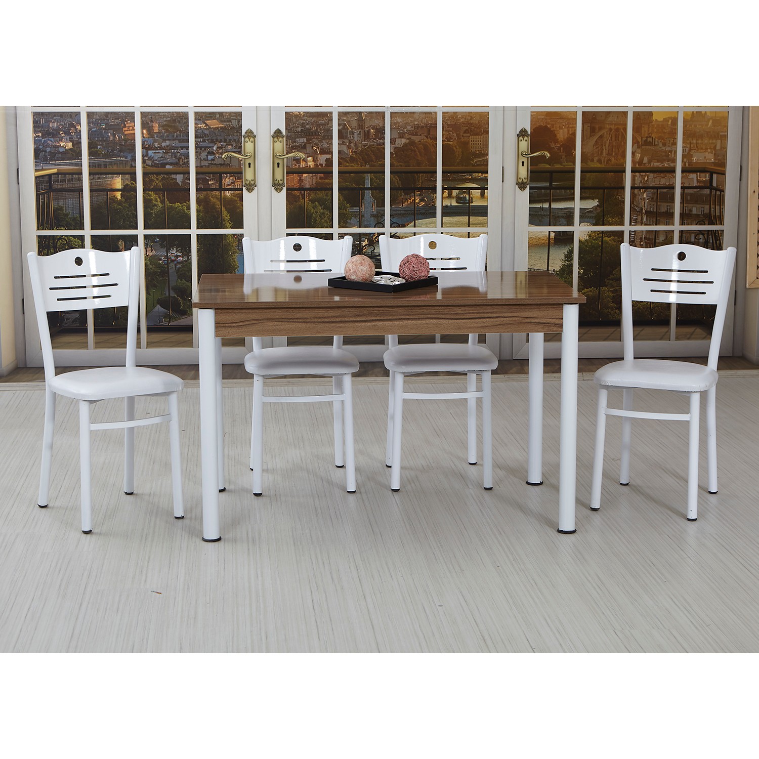 Remaks Okyanus Masa Takımı Ceviz Fiyatı Taksit Seçenekleri