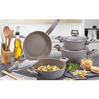 Kahramanlar Fiesta Model 7 Parca Granit Tencere Seti Gri Fiyati