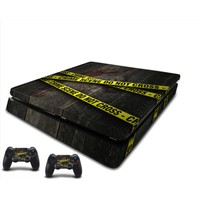 StickerMarket PS4 Slim Crime Sticker Seti