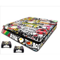 StickerMarket PS4 Slim Stickerbomb Sticker Seti