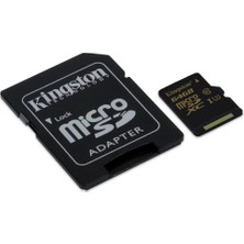 Kingston 64GB Microsdhc Class U3 UHS-I 90R/45W  SDCG/64GB Hafıza Kartı