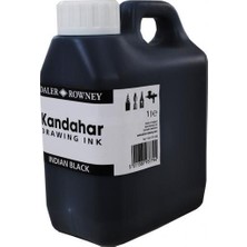 Daler Rowney Black Kandahar Mürekkep 1Lt