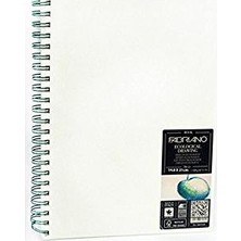 Fabriano Ecological Drawing Book, Beyaz Kapaklı, Natural Dokulu, 120Gr, 21X29,7Cm