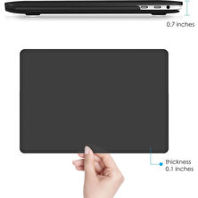 Microcase Macbook Pro 13.3 Touch Bar Shell Rubber Kapak Kılıf