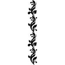 Modern Floral Duvar Sticker