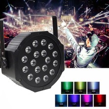 Ferled led Par Rgb 36Wx3 Lazer Işık Disko, Sahne Aydınlatma Dj Parti Işık