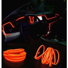 ModaCar Turuncu Araç İçine Neon Kablo 2 Metre 378817