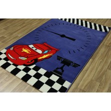 Esse Çocuk Halısı 523 Mavi Siyah 120 x 180 cm