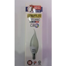 Horoz Electric Led Buji Ampul - E14 - 5W - 6400K - Beyaz Işık