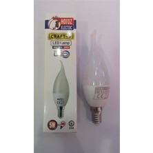 Horoz Electric Led Buji Ampul - E14 - 5W - 6400K - Beyaz Işık