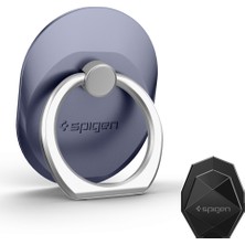 Spigen Style Ring Selfie Yüzüğü / Araç Tutacağı / Stand Orchid Gray - 000SR21951