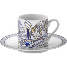 Kütahya Porselen Rüya 12 Parça 6 Kişilik Kahve Fincan Takımı 9234