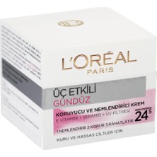 L'Oréal Paris Dermo Expertise Hassas Ciltler İçin 3 Etkili Günlük Bakım Kremi 50 Ml