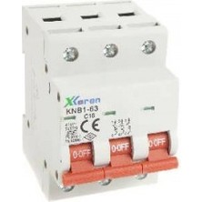 Xkoren 3X16A 3Ka Otomatik Sigorta