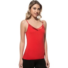 Özkan Saten İp Askılı Kadın Atlet 2040