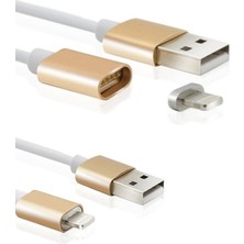 Alfais 4849 Manyetik Usb Mıknatıslı Data Şarj Kablosu