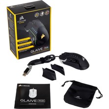 Corsair Gaming Glaive RGB Optik 16000DPI Siyah Oyuncu Mouse (CH-9302011-EU)