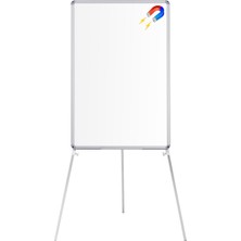 Penguen 60 cm  x 90 cm  Teleskopik Ayaklı Manyetik Yazı Tahtası Beyaz