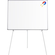 Penguen 90 cm  x 120 cm  Teleskopik Ayaklı Manyetik Yazı Tahtası Beyaz