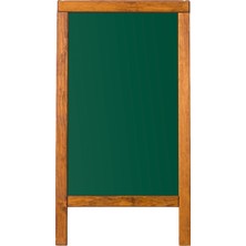 Penguen 50 cm x 70 cm Menü Tahtası Yeşil Tahta (Tebeşir Tahtası)