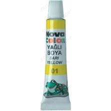 Nova Color Yağlı Boya Tüp Sarı