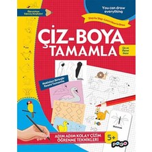 Çiz : Boya Tamamla Çiz Ve Öğren Dizisi