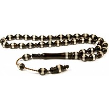 Rd Ekoavm İşlemeli Kuka Tesbih 8 Mm Hediye Kutusunda