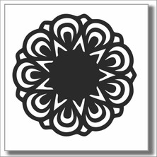 ​Artebella Soft Stencıl 16X16 Cm N:7216