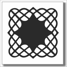 ​Artebella Soft Stencıl 16X16 Cm N:7220