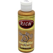 Rich Metalik Akrilik Boya 130Cc. N:728 Aztek Altın