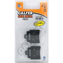 Galfer FD275G1054 (SFAC355/4) Yarı Metalik Motosiklet Fren Balatası