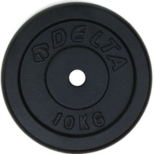 Delta Parlak Siyah Döküm Plaka ( Çiftli )