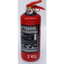 Metropol 2 Kg Abc Kuru Kimyevi Tozlu Sürekli Basınçlı Yangın Söndürme Cihazı