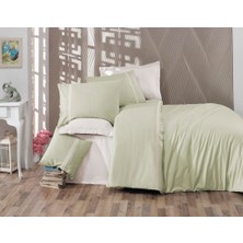 Nirvanav3 Çift Kisilik Butik Seri Ranforce Nevresim Takımı Yeşil
