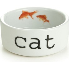 Beeztees Seramik Kedi Mama Kabı Bey.300Ml