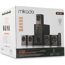 Mikado Md-505 5+1 Usb+Sd+Fm Destekli Bluetooth Speaker