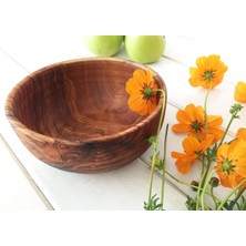 Egedeneve Zeytin Ağacı Kase Düz (18 cm)