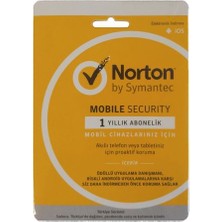 Norton Mobile Security 1Cihaz 1Yıl