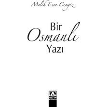 Bir Osmanlı Yazı - Melih Esen Cengiz