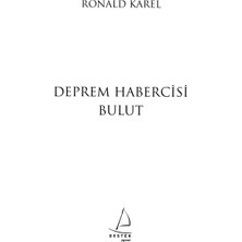 Deprem Habercisi Bulut - Ronald Karel