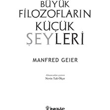 Büyük Filozofların Küçük Şeyleri-Manfred Geier