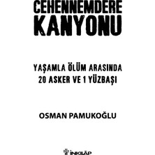 Cehennemdere Kanyonu - (Yaşamla Ölüm Arasında 20 Asker ve 1 Yüzbaşı) - Osman Pamukoğlu