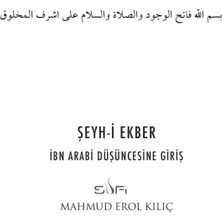 Şeyh-i Ekber - Mahmud Erol Kılıç