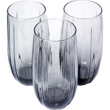 Paşabahçe Linka Meşrubet Bardak Gri 3'lü