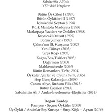 Değirmen - Sabahattin Ali