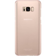 Samsung Galaxy S8 Plus Şeffaf Kılıf Pembe - EF-QG955CPEGWW