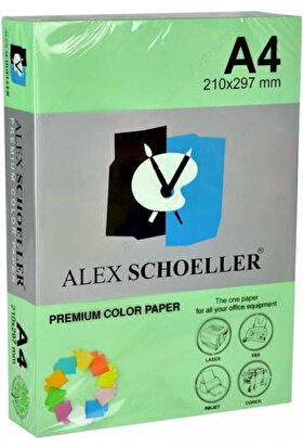Alex Schoeller A4 Renkli Fotokopi Kağıdı 80 Gr Sarı 500Lü